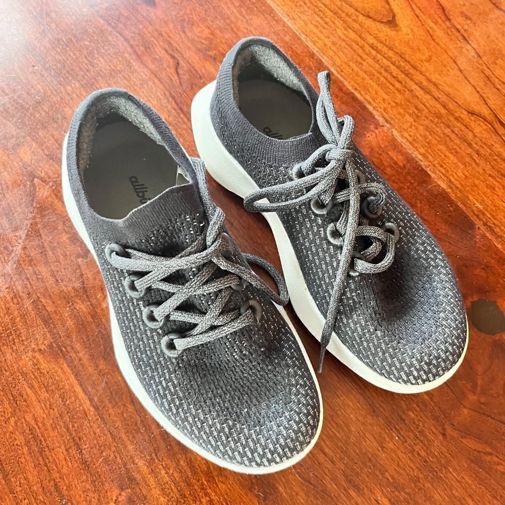 Allbirds Women's Tree Dasher Dark Navy Sneakers- Size‎ 6